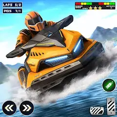 Download Jetski Boat racing: Boat Games MOD [Unlimited money/gems] + MOD [Menu] APK for Android