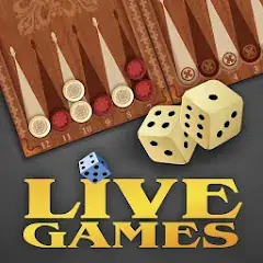 Download Backgammon LiveGames online MOD [Unlimited money/coins] + MOD [Menu] APK for Android
