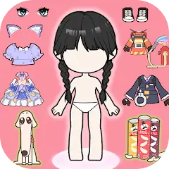Download Vlinder Doll: Dress up games MOD [Unlimited money/gems] + MOD [Menu] APK for Android