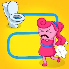 Download Path To Toilet: Draw To Line MOD [Unlimited money/gems] + MOD [Menu] APK for Android