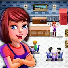 Download Restaurant Tycoon : Cafe game MOD [Unlimited money/gems] + MOD [Menu] APK for Android