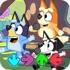 Download Bluey FNF MOD Full Week MOD [Unlimited money/coins] + MOD [Menu] APK for Android