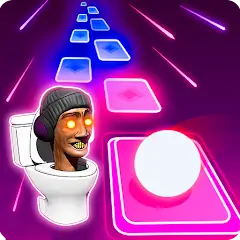 Download Skibidi Toilet Tiles Hop MOD [Unlimited money/gems] + MOD [Menu] APK for Android
