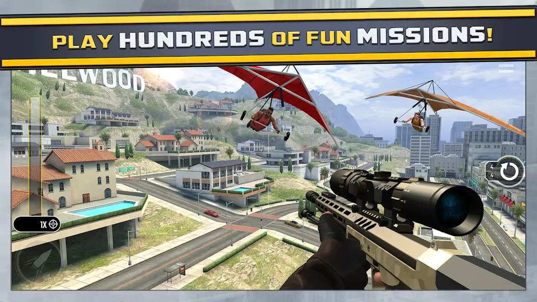 Download Pure Sniper: Gun Shooter Games MOD [Unlimited money/gems] + MOD [Menu] APK for Android