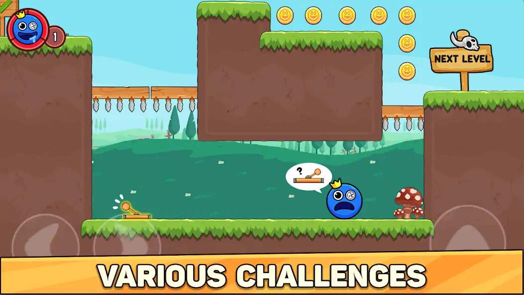 Download Bounce Ball 6: Roller Ball 6 MOD [Unlimited money/gems] + MOD [Menu] APK for Android