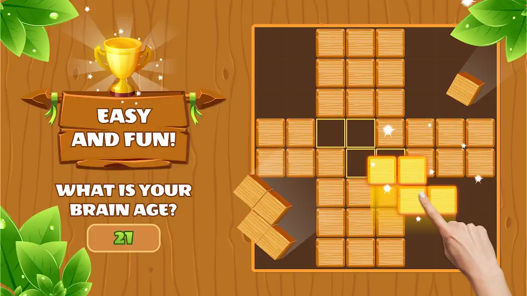 Download Woody Block Puzzle: Wood Game MOD [Unlimited money] + MOD [Menu] APK for Android