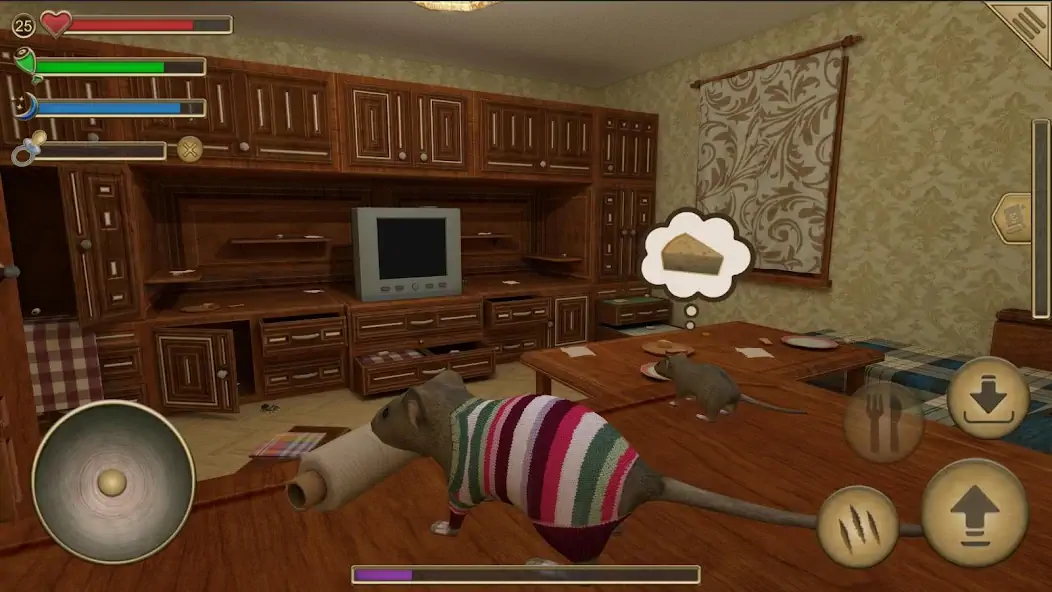 Download Mouse Simulator : Forest Home MOD [Unlimited money/gems] + MOD [Menu] APK for Android