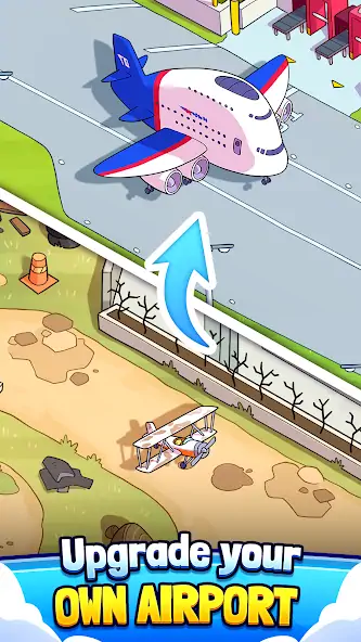 Download Airport BillionAir Idle Tycoon MOD [Unlimited money/coins] + MOD [Menu] APK for Android