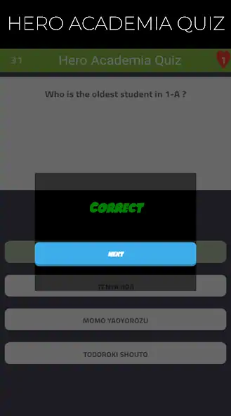 Download Quiz Game for Hero Academia MOD [Unlimited money/gems] + MOD [Menu] APK for Android