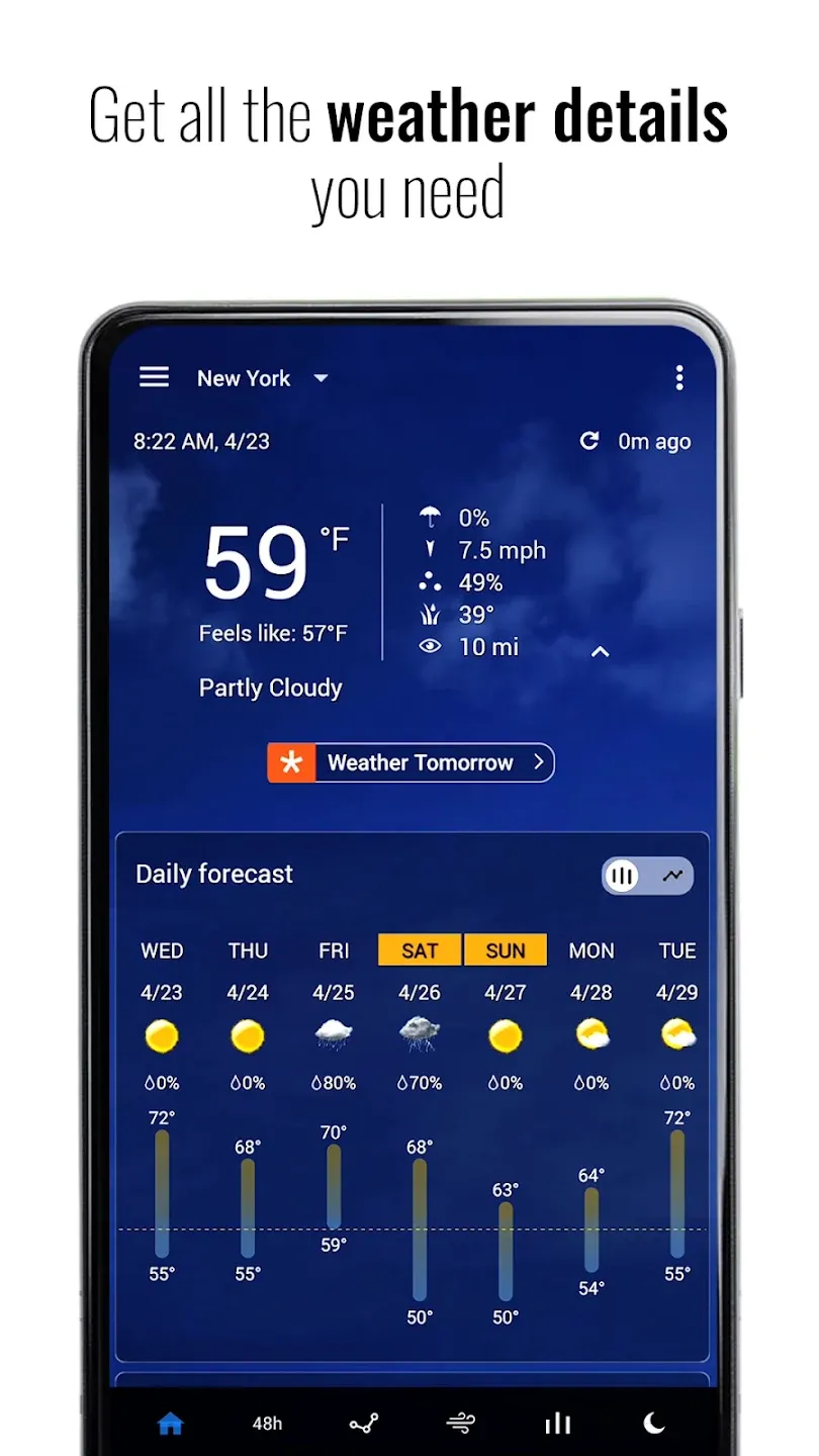 Прозрачные часы и погода Pro v9.07.1 APK Мод (Всё открыто, Premium) Screenshot 3 Прозрачные часы и погода Pro v9.07.1 APK Мод (Всё открыто, Premium) Screenshot 3
