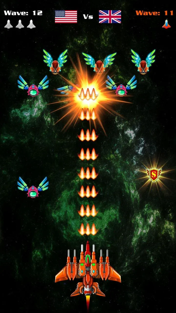 Galaxy Attack (Premium) v52.0 APK Мод (Всё открыто) Screenshot 3 Galaxy Attack (Premium) v52.0 APK Мод (Всё открыто) Screenshot 3