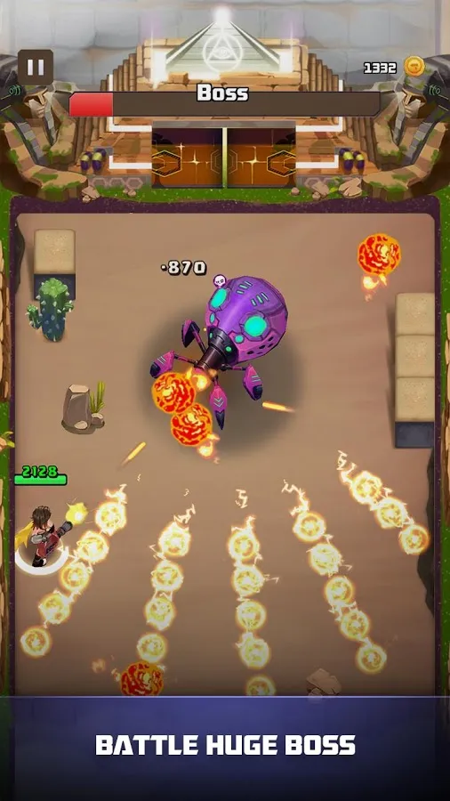 Warriors.io: Королевская Битва [мод: бесплатные покупки] Screenshot 3