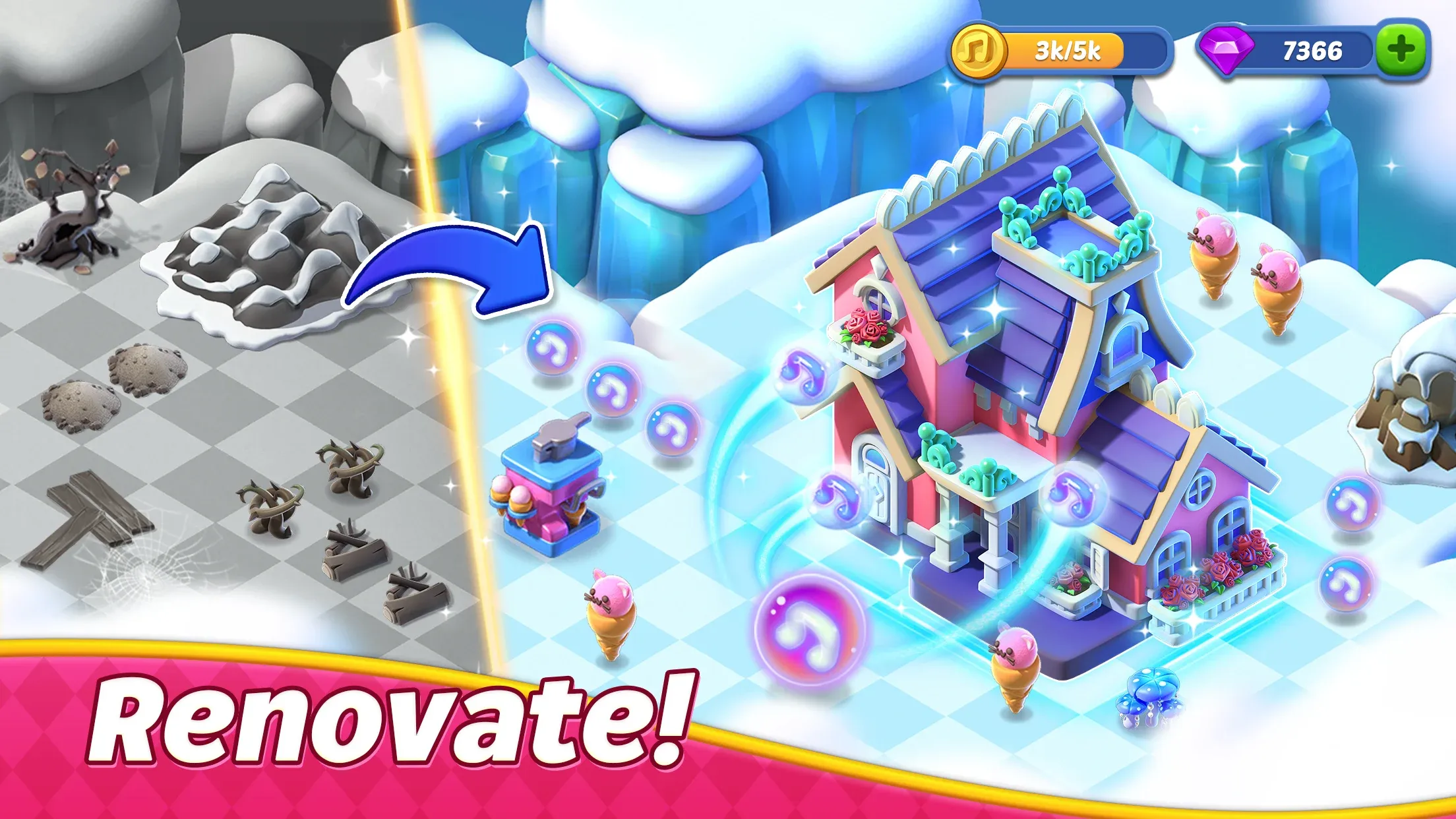 Mansion Blast [мод: много денег] Screenshot 3