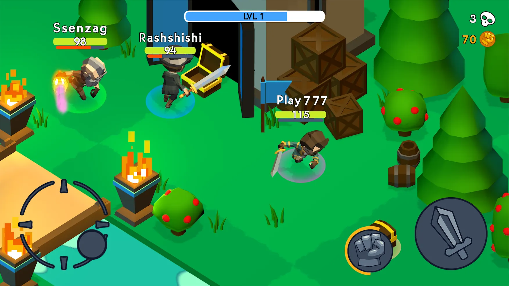 Grand Battle Royale: Pixel FPS [мод: много денег] Screenshot 4