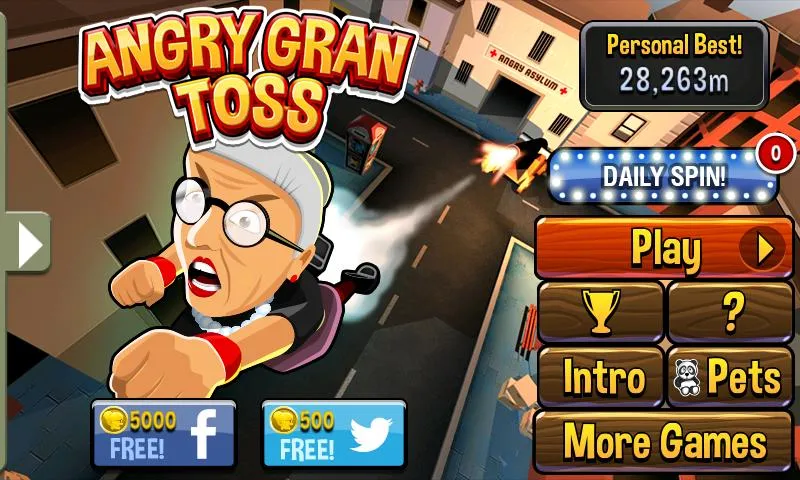 Angry Gran Toss Screenshot 1 Angry Gran Toss Screenshot 1