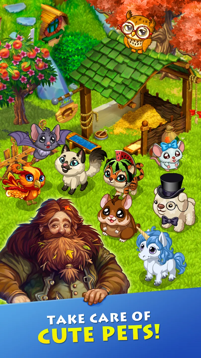 Долина Ферм: Семейная ферма v6.2.5 APK Мод (Бесплатные покупки) Screenshot 3 Долина Ферм: Семейная ферма v6.2.5 APK Мод (Бесплатные покупки) Screenshot 3
