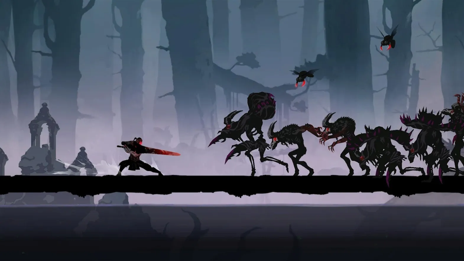 Shadow of Death 2 v2.2.1.0 APK Мод (Меню, Один удар, Режим бога, Много душ) Screenshot 1 Shadow of Death 2 v2.2.1.0 APK Мод (Меню, Один удар, Режим бога, Много душ) Screenshot 1