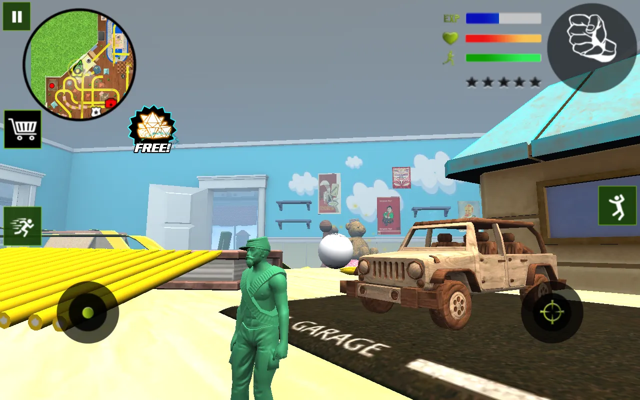Army Toys Town v3.3.0 APK Мод (Много денег) Screenshot 3