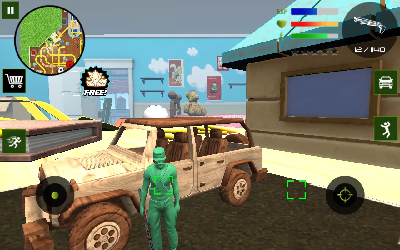 Army Toys Town v3.3.0 APK Мод (Много денег) Screenshot 4