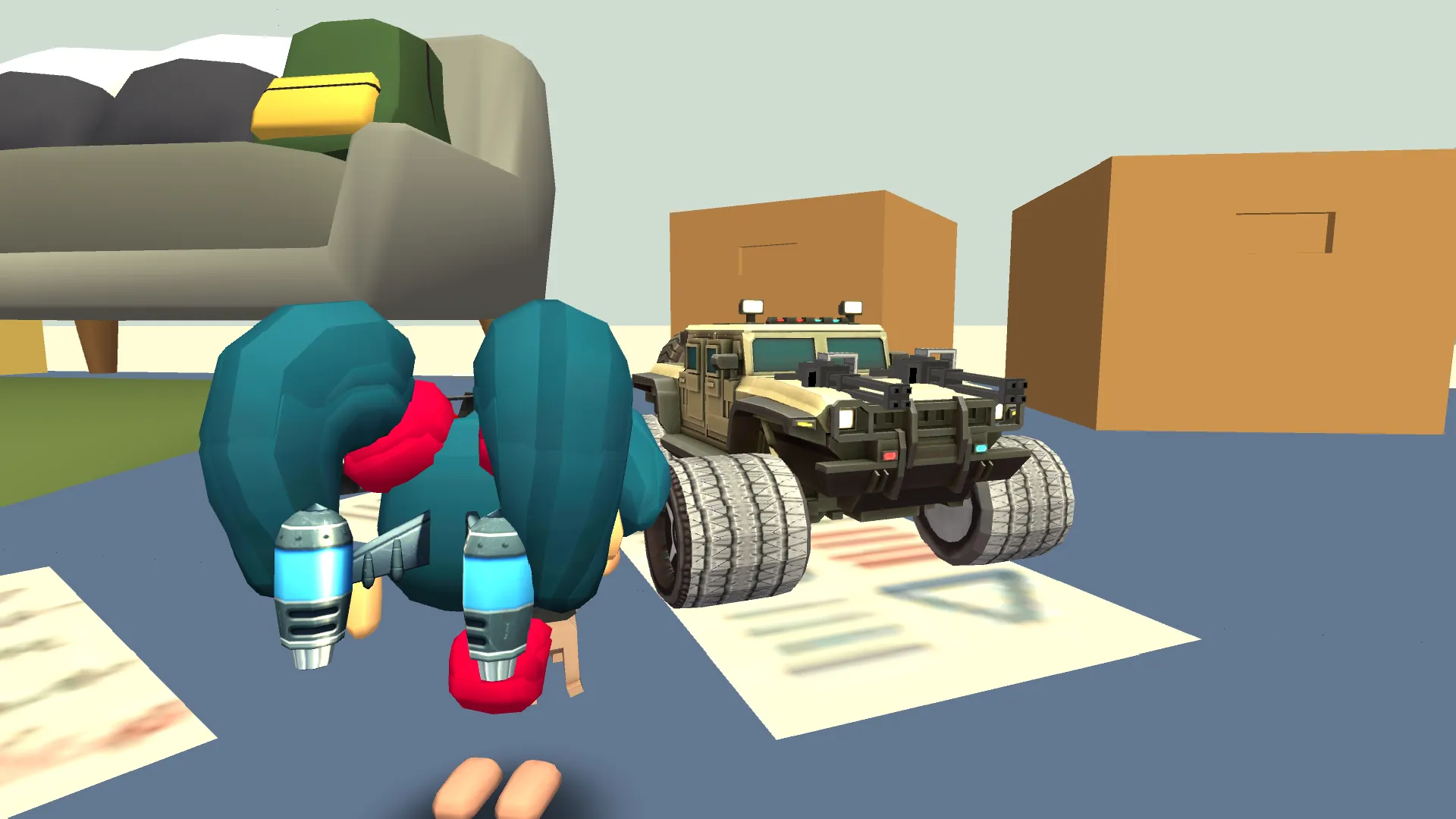 BLOCKAPOLYPSE™ - Зомби-шутер v1.24 APK Мод (Много денег) Screenshot 4