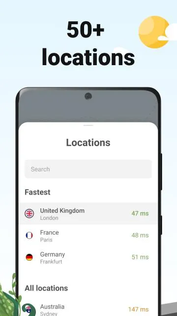 AdGuard VPN v2.15.40 APK Мод (Всё открыто, Premium) Screenshot 4 AdGuard VPN v2.15.40 APK Мод (Всё открыто, Premium) Screenshot 4