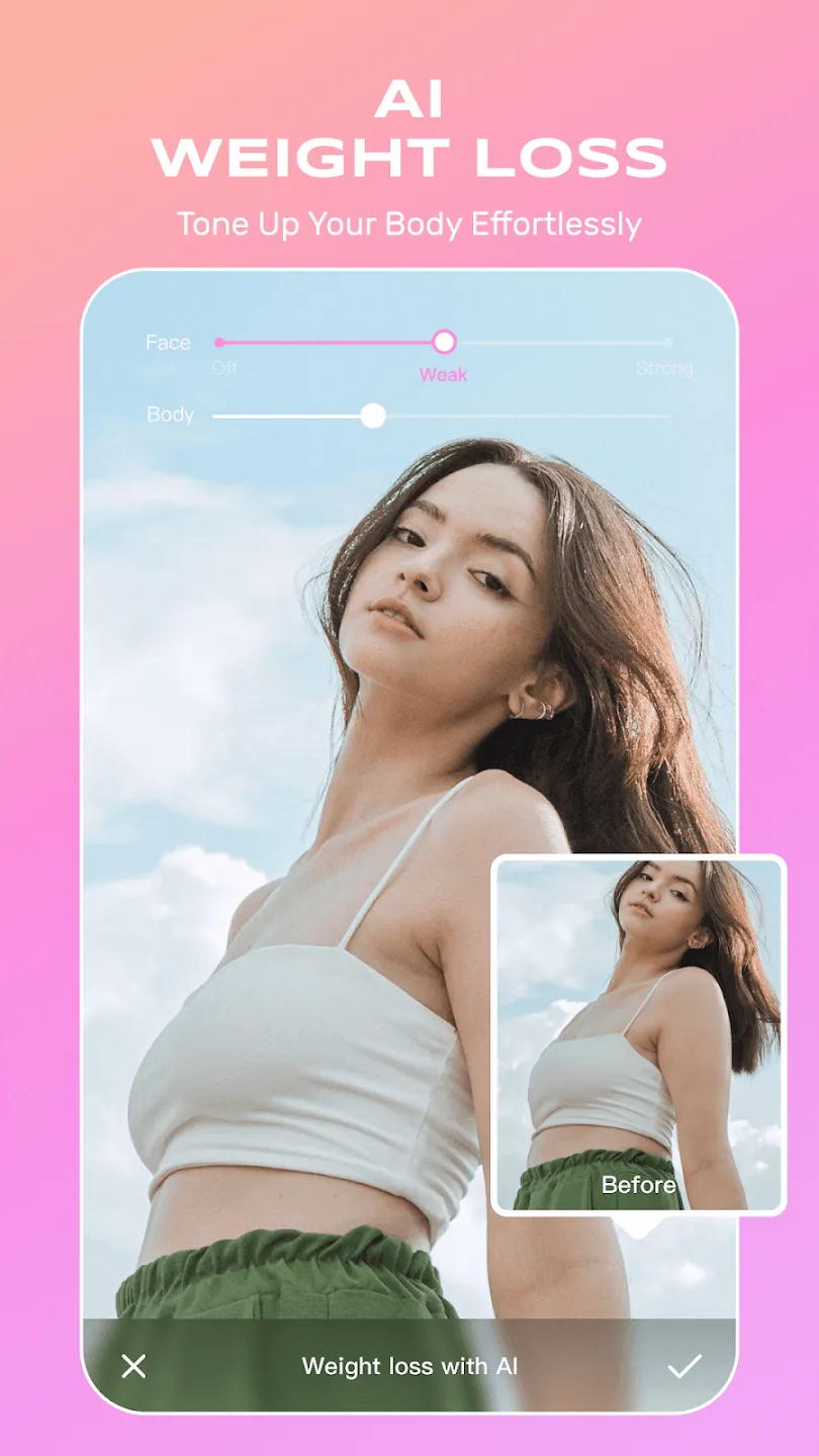 BeautyCam-AI Photo Editor v13.0.41 APK Мод (Всё открыто, VIP) Screenshot 3 BeautyCam-AI Photo Editor v13.0.41 APK Мод (Всё открыто, VIP) Screenshot 3