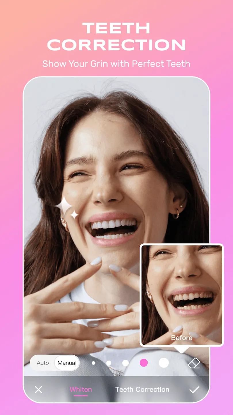 BeautyCam-AI Photo Editor v13.0.41 APK Мод (Всё открыто, VIP) Screenshot 4 BeautyCam-AI Photo Editor v13.0.41 APK Мод (Всё открыто, VIP) Screenshot 4