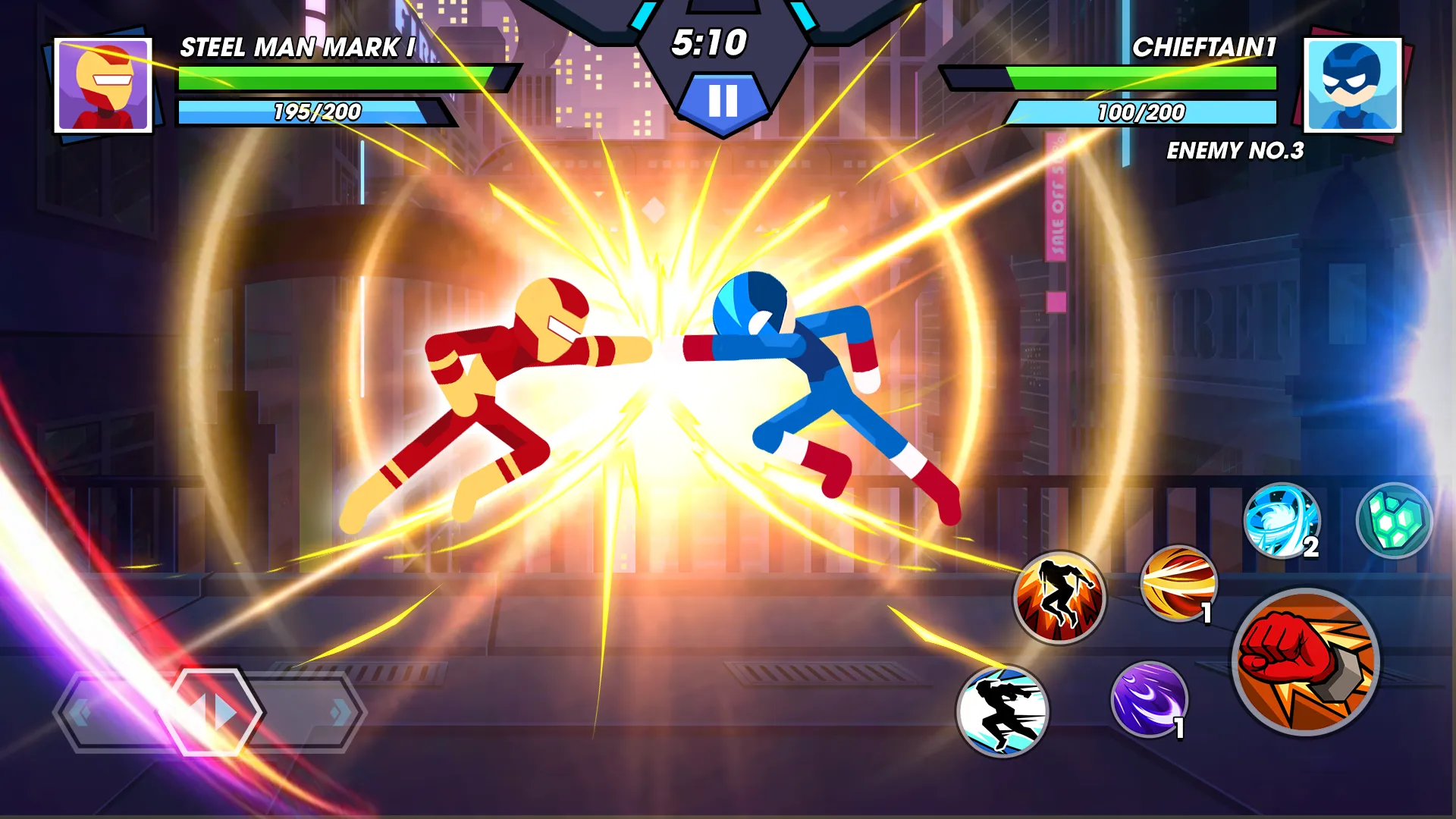 Stick Battle Fight v6.3 APK Мод (Меню, Много денег) Screenshot 1