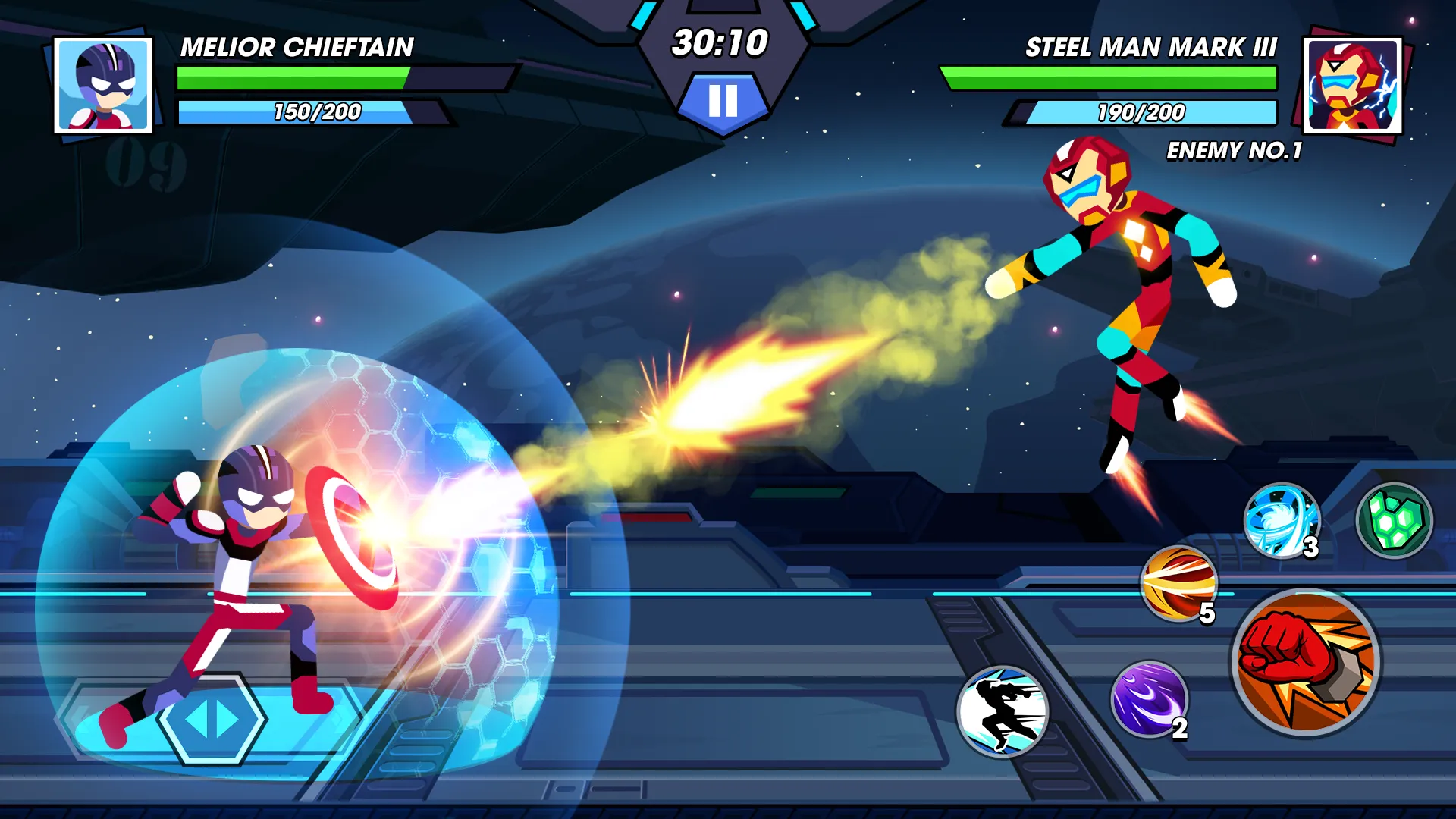 Stick Battle Fight v6.3 APK Мод (Меню, Много денег) Screenshot 2