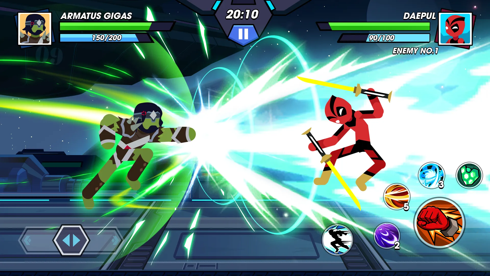 Stick Battle Fight v6.3 APK Мод (Меню, Много денег) Screenshot 5