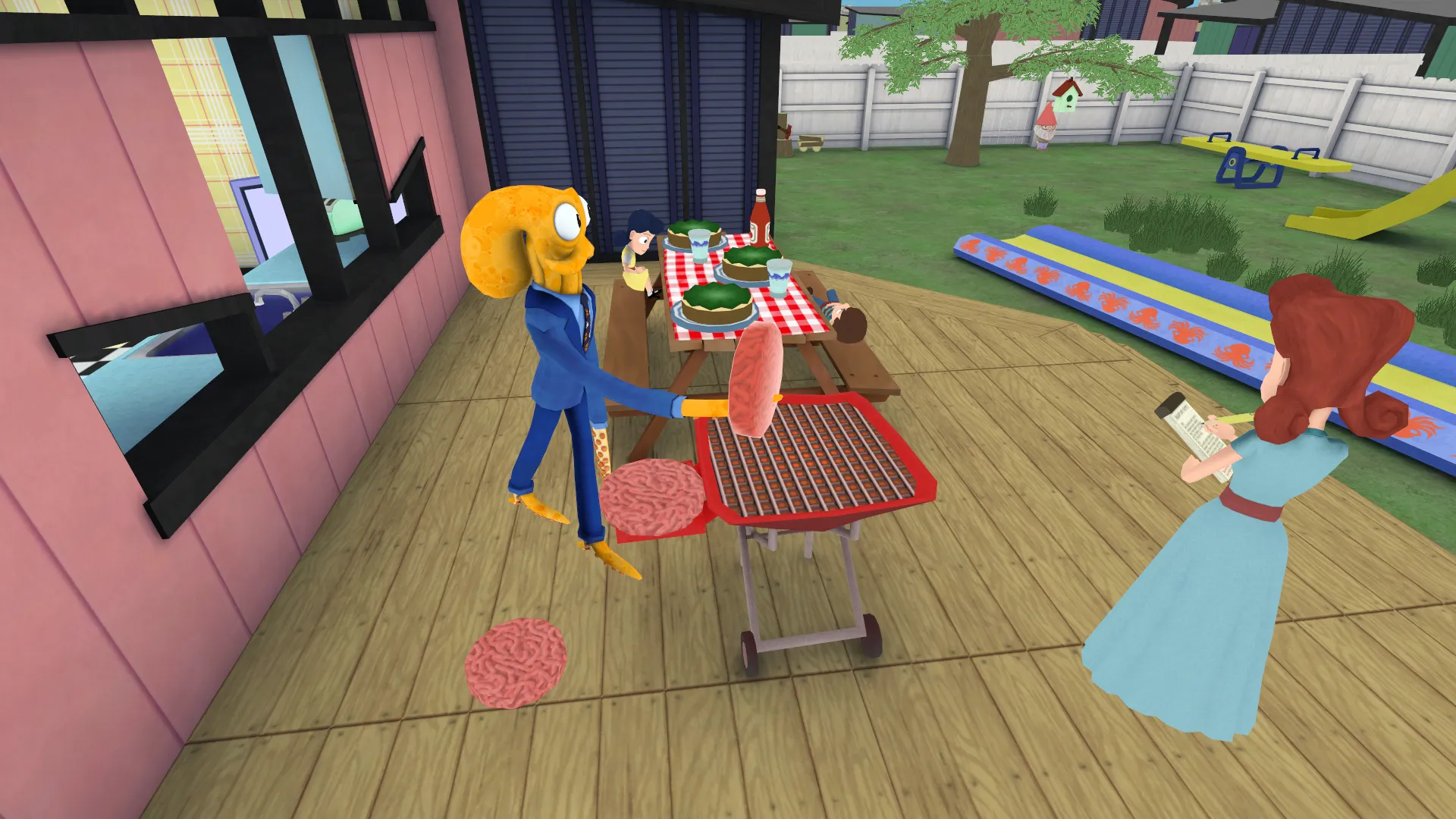 Zombies Ranch. Zombie shooting [мод: бесплатные покупки] Screenshot 2