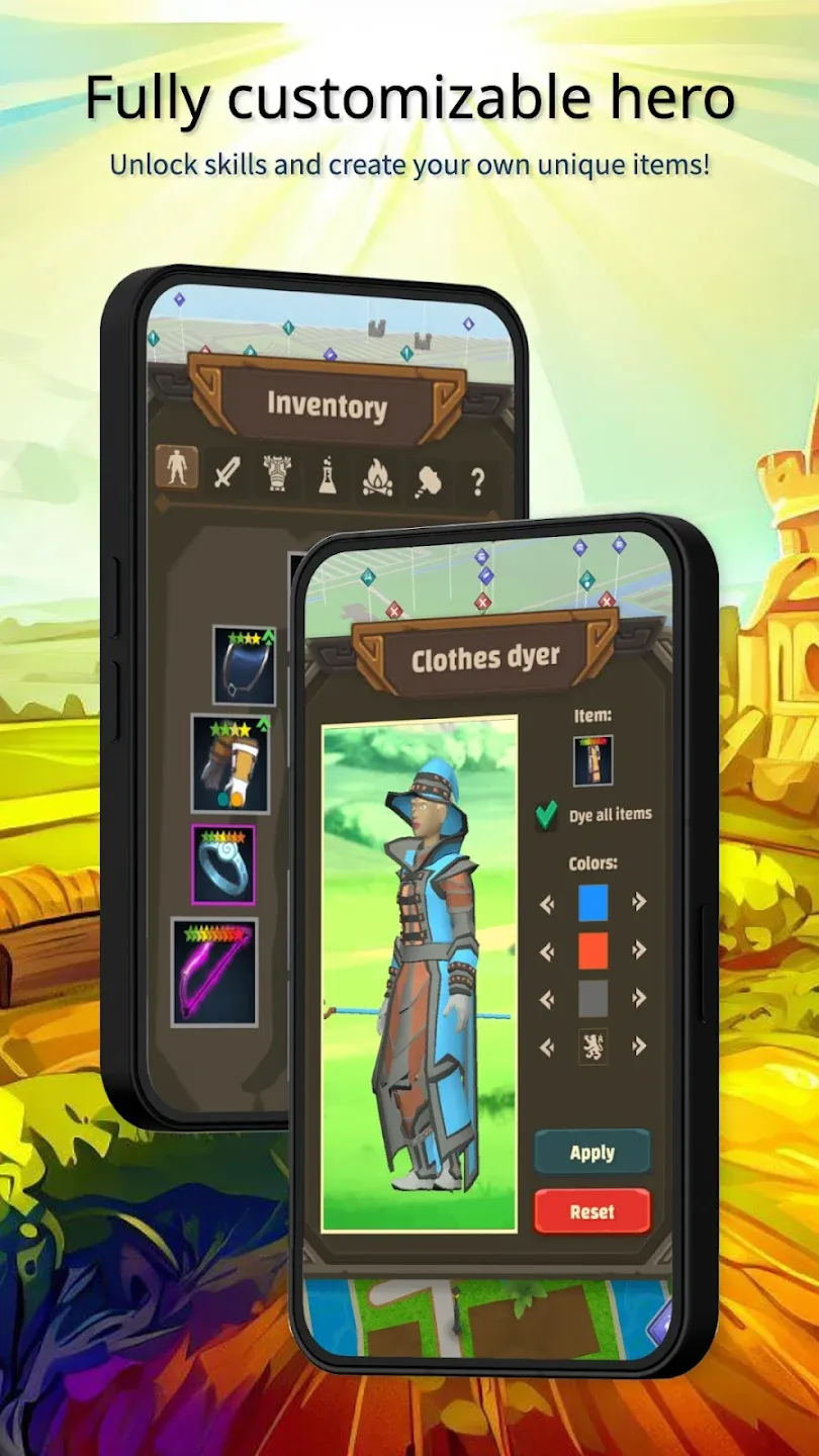 Восход Рун v1.976 APK Мод (Меню, Без промаха, Режим бога, Деньги) Screenshot 4