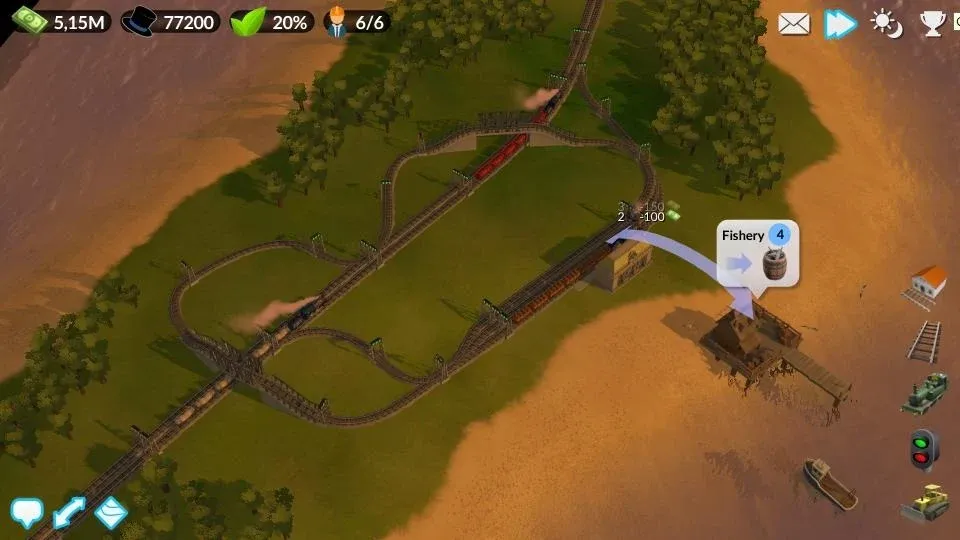 DeckEleven's Railroads 2 v5.0.3 APK Мод (Много денег) Screenshot 3 DeckEleven's Railroads 2 v5.0.3 APK Мод (Много денег) Screenshot 3