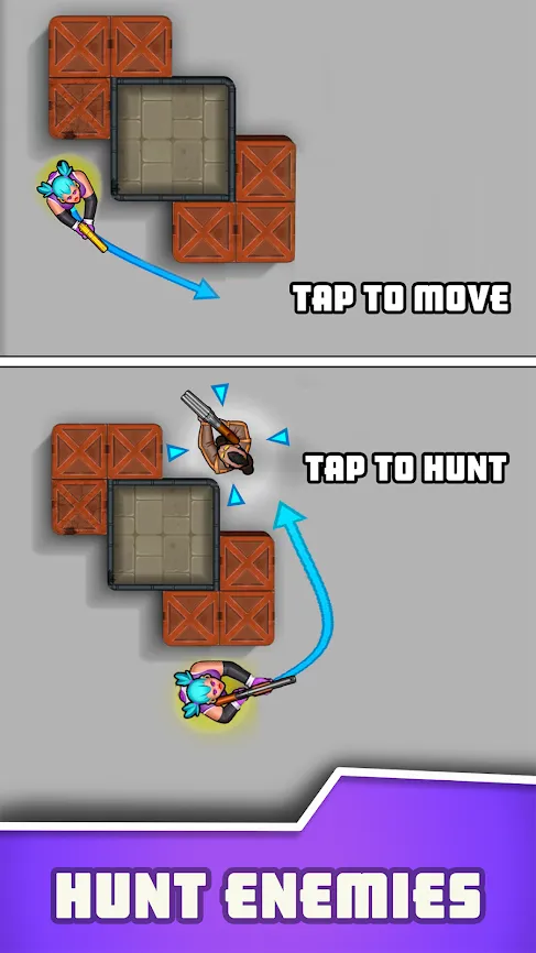 Hunter Assassin 2 v1.139 APK Мод (Много денег) Screenshot 1