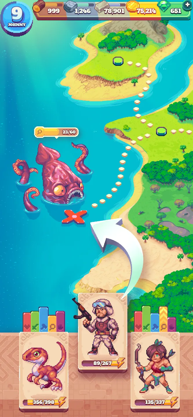 Clash of Queens: Light or Darkness Screenshot 1