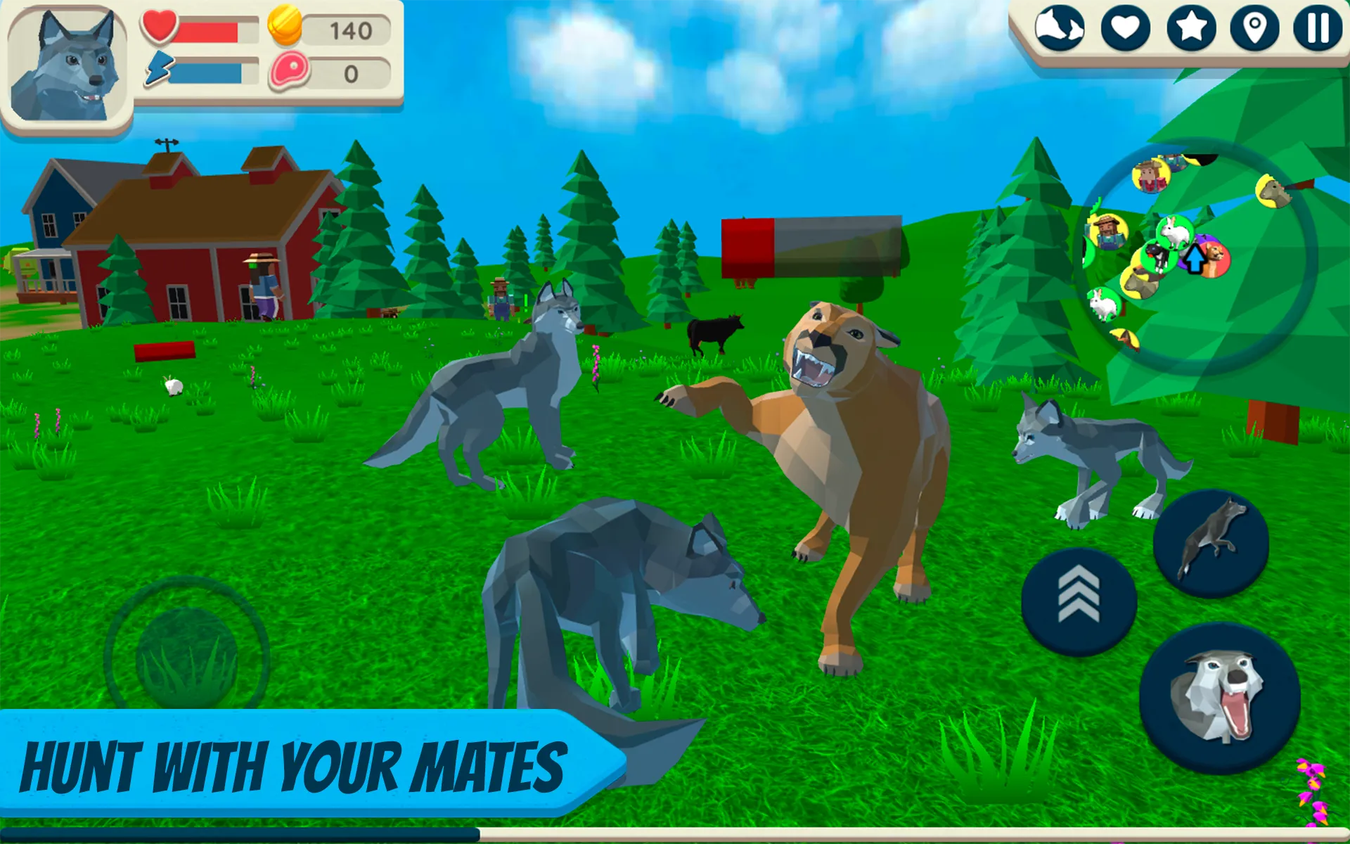 Симулятор Семьи Белого Тигра Онлайн [мод: много денег] Screenshot 1