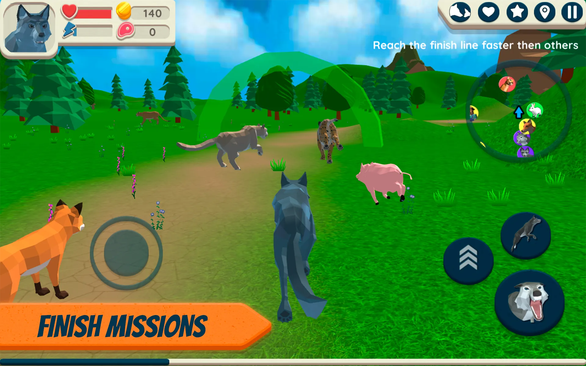 Симулятор Семьи Белого Тигра Онлайн [мод: много денег] Screenshot 2