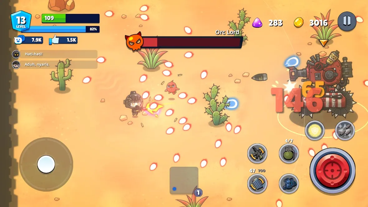 Warlings 2: Total Armageddon v4.2.1 APK Мод (Много денег) Screenshot 4
