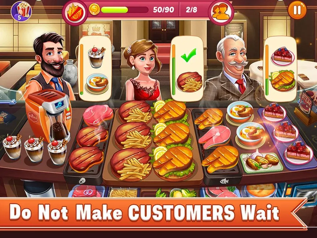 Cooking Chef Restaurant v3.8 APK Мод (Много денег) Screenshot 2 Cooking Chef Restaurant v3.8 APK Мод (Много денег) Screenshot 2