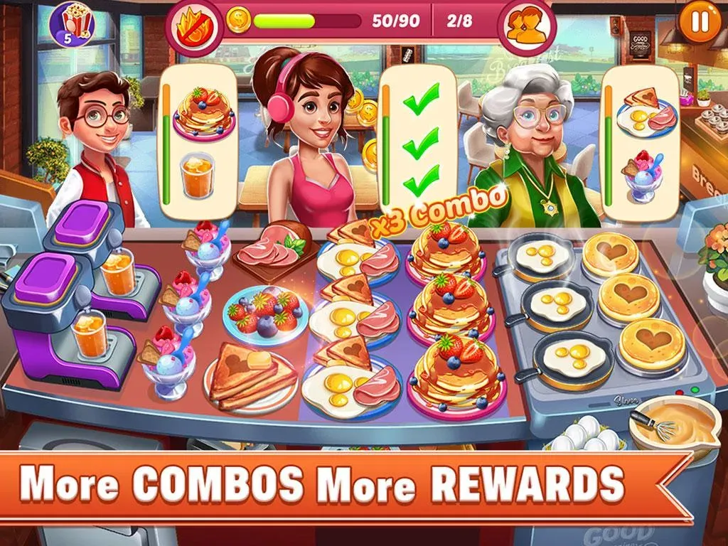 Cooking Chef Restaurant v3.8 APK Мод (Много денег) Screenshot 4 Cooking Chef Restaurant v3.8 APK Мод (Много денег) Screenshot 4