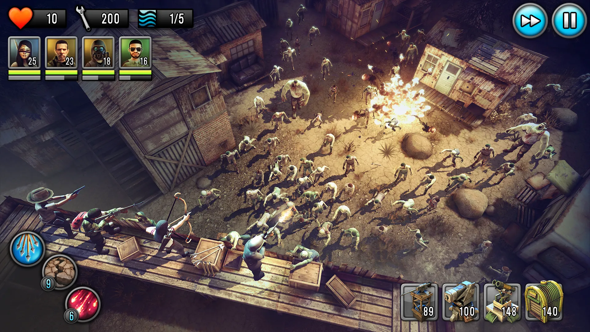 OTTTD : Over The Top TD [мод: много денег] Screenshot 1
