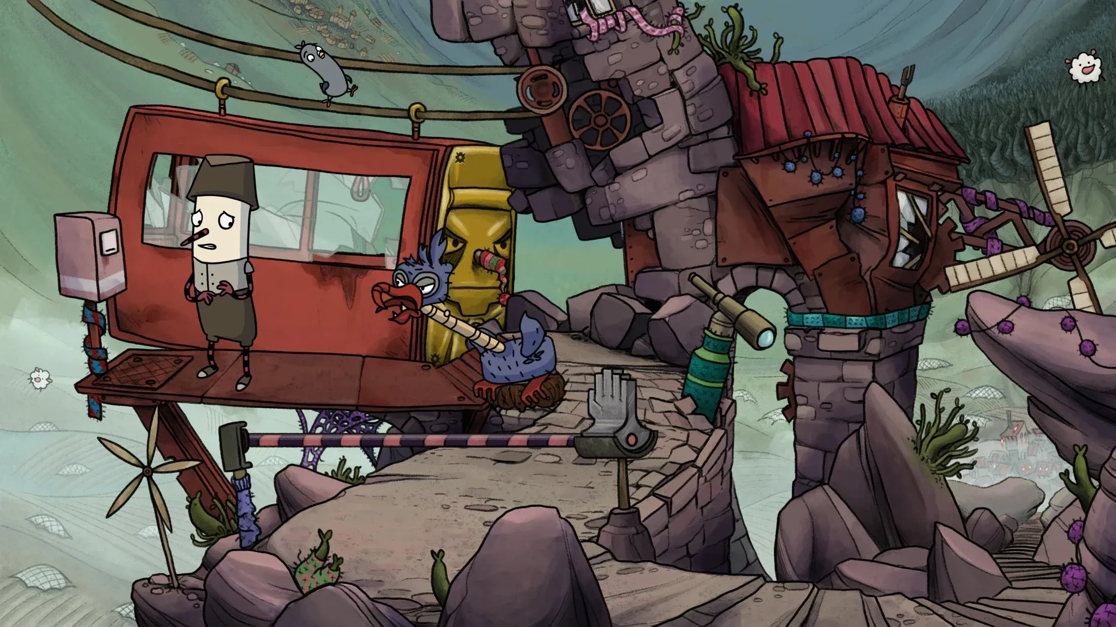 The Inner World - The Last Wind Monk v1.1.3 APK Мод (Полная версия) Screenshot 2 The Inner World - The Last Wind Monk v1.1.3 APK Мод (Полная версия) Screenshot 2