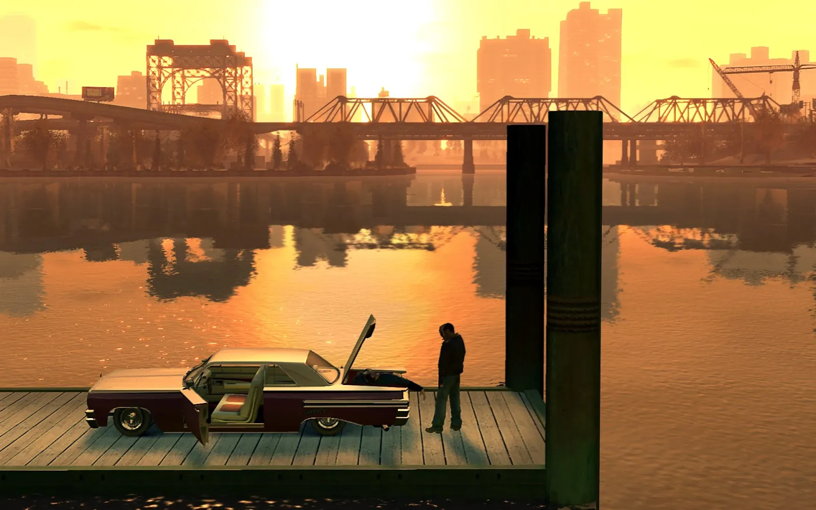 Taxi: Simulator Game 1976 [мод: много денег] Screenshot 2