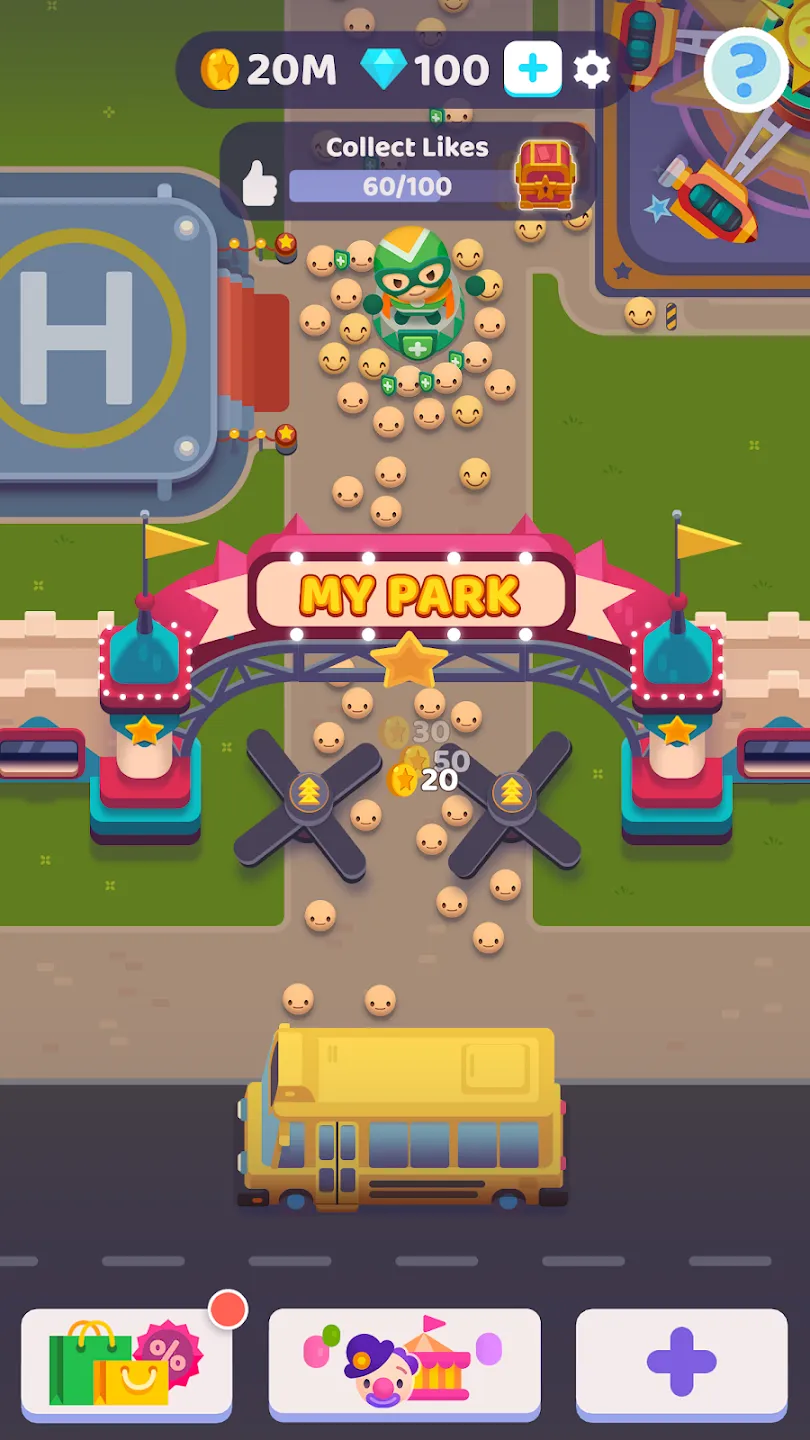 Bear Bakery - Merge Tycoon [мод: меню] Screenshot 1