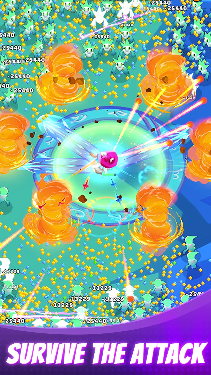 Heroes vs. Hordes: Survival v8.4.3 APK Мод (Меню, Неограниченные деньги, Режим бога) Screenshot 2