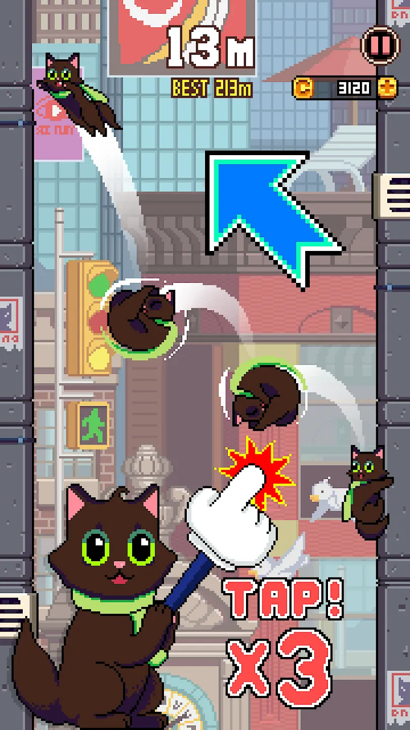 Ski Safari - 10-я Годовщина [мод: много денег] Screenshot 2