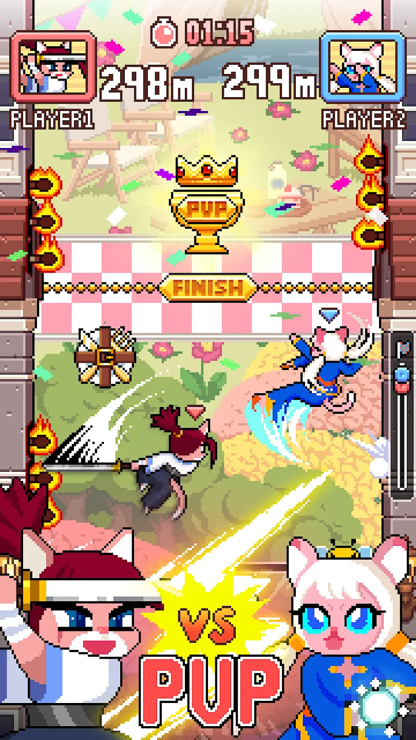 Ski Safari - 10-я Годовщина [мод: много денег] Screenshot 4
