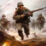 WW2: Всемирные военные игры v466 APK Мод (Меню, Много денег и алмазов)