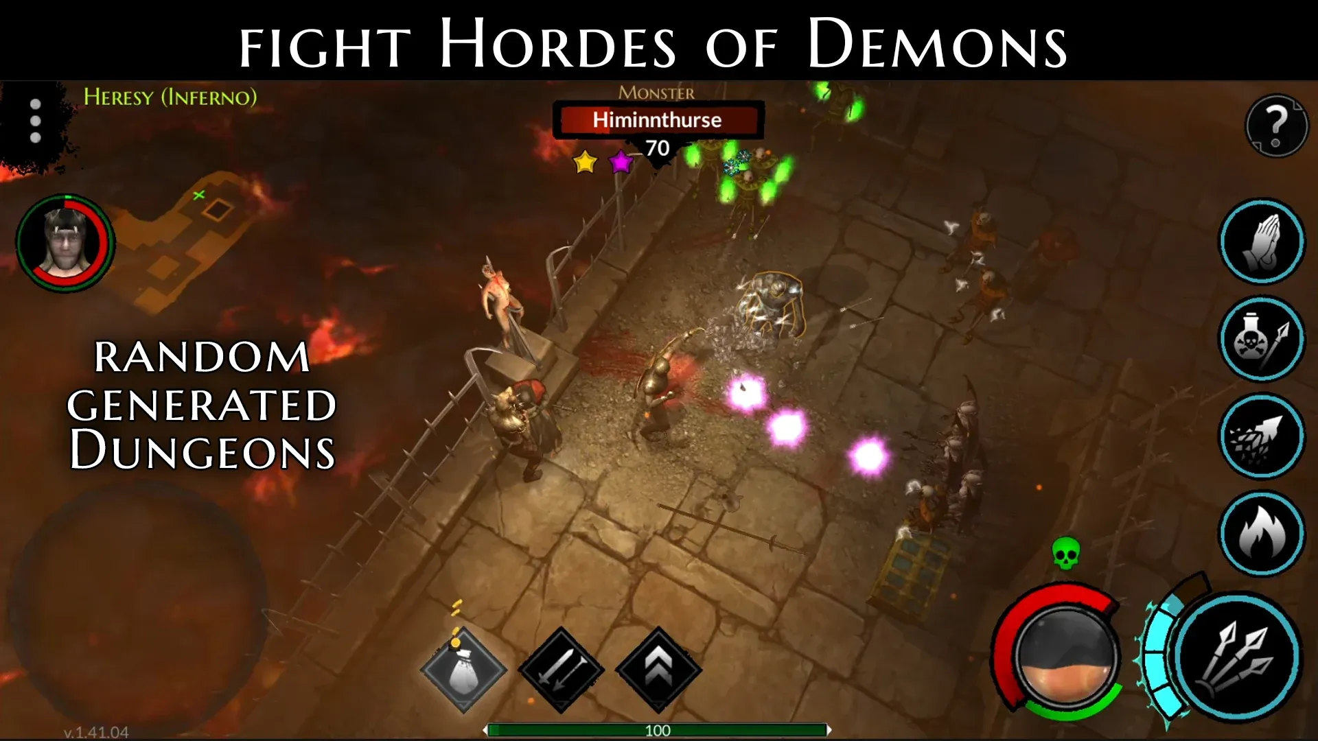 Heretic Gods v1.50.01 APK Мод (Меню, Режим бога, Много денег) Screenshot 1 Heretic Gods v1.50.01 APK Мод (Меню, Режим бога, Много денег) Screenshot 1
