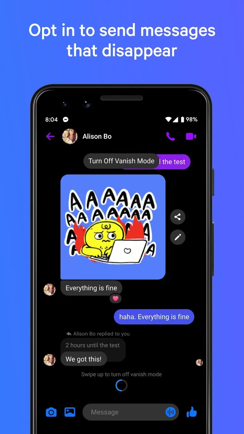 Kate Mobile для ВКонтакте v133.4 APK Мод (Всё открыто, Аудиокеш, Музыка без ограничений) Screenshot 2 Kate Mobile для ВКонтакте v133.4 APK Мод (Всё открыто, Аудиокеш, Музыка без ограничений) Screenshot 2